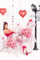 Hračka Fóliový balón Srdce, I love you, 45 cm, 2