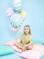 Hračka Fóliový balón Cukrík, 35 cm, svetlomodrý, 1