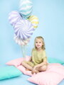 Hračka Fóliový balón Cukrík, 35 cm, svetlofialový, 3