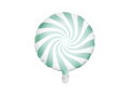 Fóliový balón Cukrík, 35 cm, mint