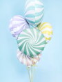 Hračka Fóliový balón Cukrík, 35 cm, mint, 3
