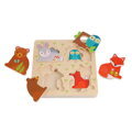 Hračka Petit Collage Drevené odkrývacie puzzle Si moje bábätko, 1
