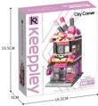 Hračka Qman City Corner C0103 Obchod s kozmetikou Trendy, 1