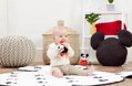 Hračka Plyšová hrkálka Myška Minnie, 3