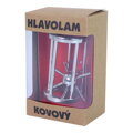 Hračka Hlavolam Ježko v klietke kovový, 3