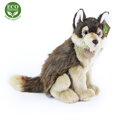 Plyšový vlk sediaci 28 cm ECO-FRIENDLY
