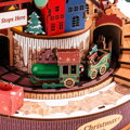 RoboTime 3D drevené puzzle Hracia skrinka Vianočný stromček