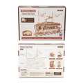 Hračka RoboTime 3D Drevené mechanické puzzle Električka, 1