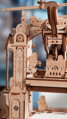 Hračka RoboTime 3D drevené mechanické puzzle Tlačiarenský lis, 2