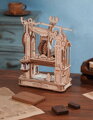 Hračka RoboTime 3D drevené mechanické puzzle Tlačiarenský lis, 9