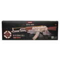 Hračka RoboTime 3D drevené mechanické puzzle Útočná puška AK-47, 2