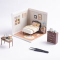 Hračka RoboTime Miniatúra domčeka Spálňa Sweet Dream, 1