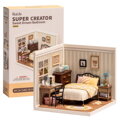 Hračka RoboTime Miniatúra domčeka Spálňa Sweet Dream, 9