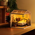 Hračka RoboTime Miniatúra domčeka Spálňa Sweet Dream, 10