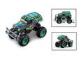 Hračka Sluban Power Bricks M38-B1161 Naťahovacie auto Bigfoot Green-Purple Speed Kixx, 2