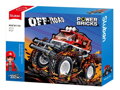 Hračka Sluban Power Bricks Naťahovací Červený Off-Road GO, 3