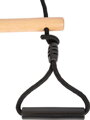 Hračka Trapézová hojdačka s gymnastickými kruhmi Black Line, 9
