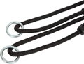 Hračka Trapézová hojdačka s gymnastickými kruhmi Black Line, 13