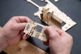 Ugears 3D mechanické puzzle - Rokfort, Harry Potter
