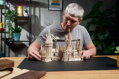 Ugears 3D mechanické puzzle - Rokfort, Harry Potter