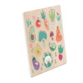 Hračka Vilac Puzzle s úchytom Zelenina, 4