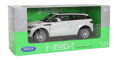 Hračka Welly Land Rover Range Rover Evoque 1:24 biely, 2