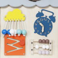 2Kids Toys Activity board Domček šedý