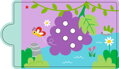 2Kids Toys Magnetická hra Triedenie farieb s dinosaurom