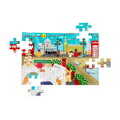 Drevené podlahové puzzle Londýn