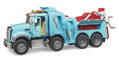Bruder 2831 MACK Granite Vyslobodzovací a odťahový nákladný automobil