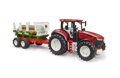 Bruder 3453 Traktor ROADMAX s prívesom na drevo a kládami