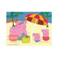 Dino Drevené kocky Peppa Pig 12 ks