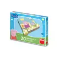 Dino Drevené kocky Peppa Pig: Veselý deň 20 ks