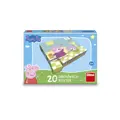 Dino Drevené kocky Peppa Pig: Veselý deň 20 ks