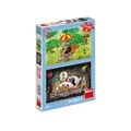 Dino Puzzle Krtkov deň 2x48 dielikov