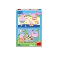 Dino Puzzle Peppa Pig: Na dovolenke 2x48 dielikov 2, detail