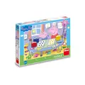 Dino Puzzle Peppa Pig: Výtvarník 24 dielikov