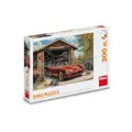 Dino Puzzle Jaguár v garáži 300 xl dielikov