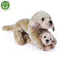 Plyšový labrador so šteniatkom ležiaci 25 cm ECO-FRIENDLY