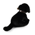 Plyšový pes labrador čierny 25 cm ECO-FRIENDLY 2, detail