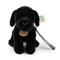 Plyšový pes labrador čierny 25 cm ECO-FRIENDLY 3, detail