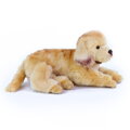 Plyšový pes zlatý retriever ležiaci 32 cm ECO-FRIENDLY