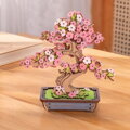 RoboTime 3D drevené puzzle Bonsaj sakura 11, detail