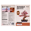 RoboTime 3D drevené puzzle Bonsaj sakura 17, detail