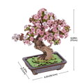 RoboTime 3D drevené puzzle Bonsaj sakura 15, detail
