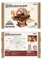 RoboTime 3D drevené puzzle Dračia loď Vikingov