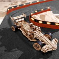 RoboTime 3D drevené puzzle Pretekárske auto