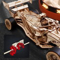 RoboTime 3D drevené puzzle Pretekárske auto