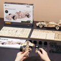RoboTime 3D drevené puzzle Pretekárske auto