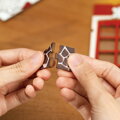 RoboTime 3D puzzle Zarážka na knihy Vianočný interiér